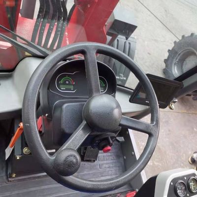 Il motore Mini Telescopic Wheel Loader With di Changchai estende l'asta del secchio