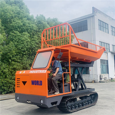 Trattore a cingoli agricolo 4WD Mini Dumper For Fruits Transport