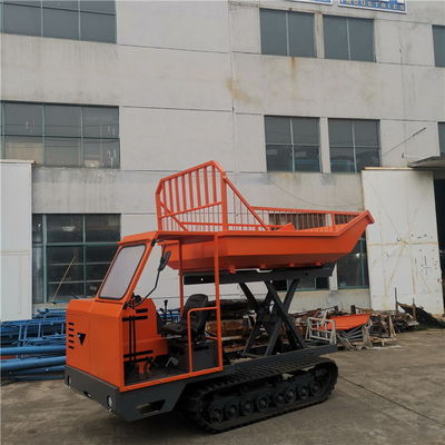 l'olio di palma di 1600mm Mini Crawler Tractor Dumper For fruttifica trasporto