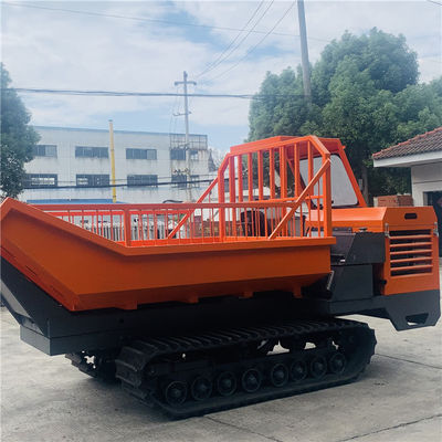 Trattore elettrico della palma da olio di Mini Dumper 35HP del cingolo di inizio per le piantagioni dell'olio di palma