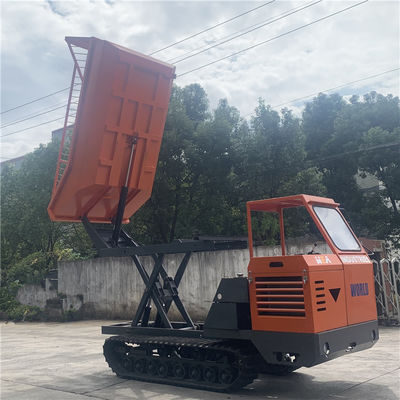 Trattore elettrico della palma da olio di Mini Dumper 35HP del cingolo di inizio per le piantagioni dell'olio di palma