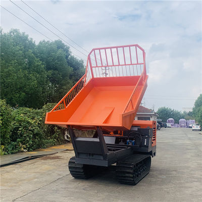 Trattore elettrico della palma da olio di Mini Dumper 35HP del cingolo di inizio per le piantagioni dell'olio di palma