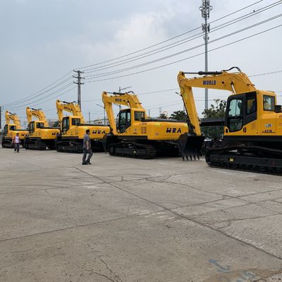 Stabilità di Isuzu Engine Hydraulic Crawler Excavator per scavare