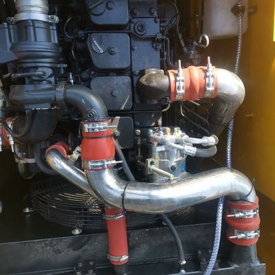 2200rpm ha spinto Mini Excavator Bucket Wheel Excavator con Cummins Engine