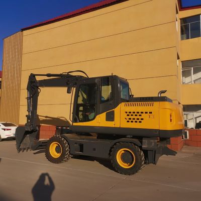 Escavatore Machine del secchio di 4WD Mini Digger Machine 0.6m3 piccolo