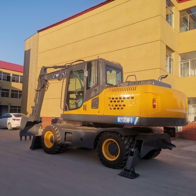 Un compatto Mini Excavator Electric Hydraulic Excavator di 4 cilindri con Isuzu Engine