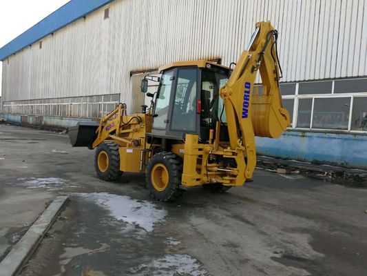 Motore di Mini Tractor Backhoe Loader With Weichai della struttura compatta