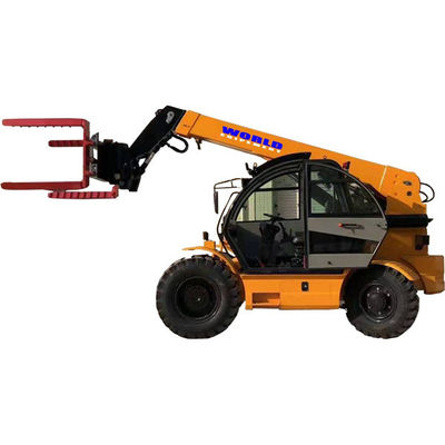 carrello elevatore telescopico girante a basso rumore del carrello elevatore telescopico dell'operatore 4ton