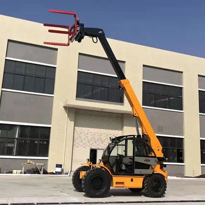 Carrello elevatore telescopico dell'operatore di flessibilità con l'alta forcella intensa
