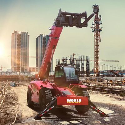 Carrello elevatore telescopico dell'asta della buona di rigidità dell'operatore struttura integrale telescopica del carrello elevatore