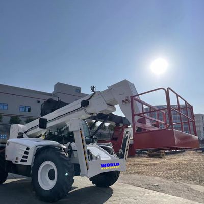 Carrello elevatore telescopico delle forcelle di bella forma regolare con i ganci di sollevamento