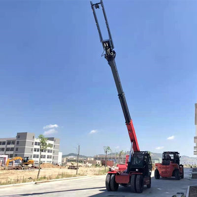 Timone a ruota telescopico della parte posteriore di Telehandler 10ton della sospensione rigida