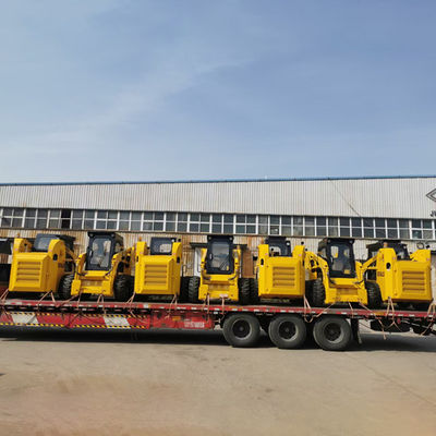 Colore giallo del caricatore di scivolo di 4WD Kubota con il multi collegamento di funzione