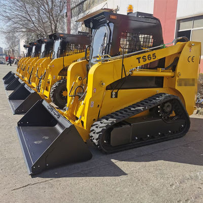 Colore giallo del caricatore di scivolo di 4WD Kubota con il multi collegamento di funzione