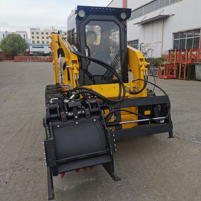 Piccolo OEM Mini Skid Steer Loader del caricatore del manzo di scivolo di manutenzione facile