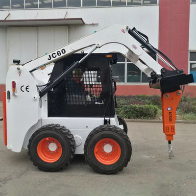 piccole quattro ruote motrici del caricatore del manzo di scivolo 45kw automatiche con il secchio