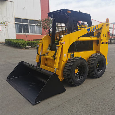 Caricatore del manzo di scivolo seguito cingolo di Mini Small Skid Steer Loader 220V