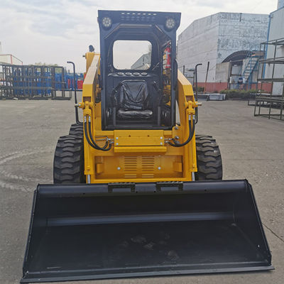 Caricatore del manzo di scivolo seguito cingolo di Mini Small Skid Steer Loader 220V