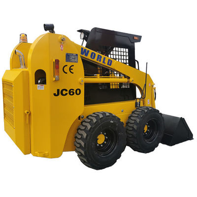 Piccolo caricatore efficiente versatile del manzo di scivolo con la spazzatrice JC60