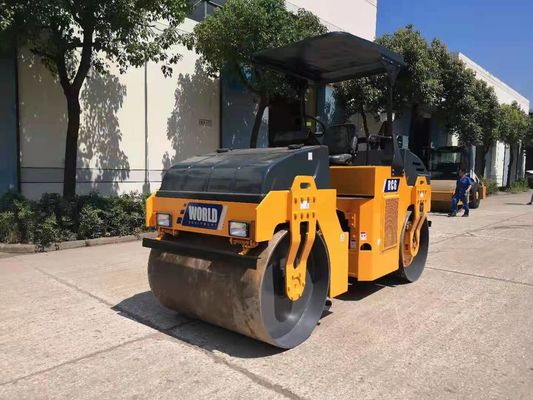 Struttura articolata che vibra il singolo rullo 6000kg Mini Road Roller del tamburo