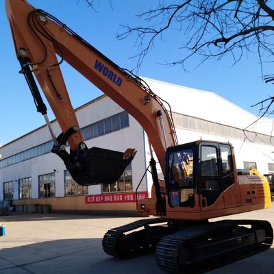 Escavatore idraulico movimento terra Long Boom Excavator del cingolo con esposizione LCD
