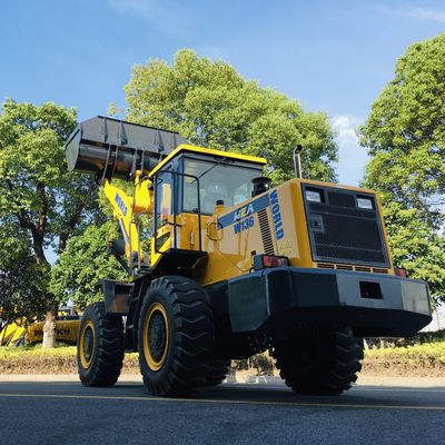 operazione veloce di raffreddamento ad acqua del motore di 2200rpm Front End Wheel Loader Cummins