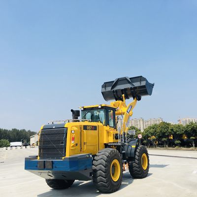 Potere di Front End Wheel Loader 162kW del motore di Weichai forte per costruzione