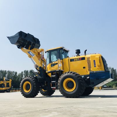 Electric Power spinge i trattori di Front End Loader Small Farm con il secchio 3m3
