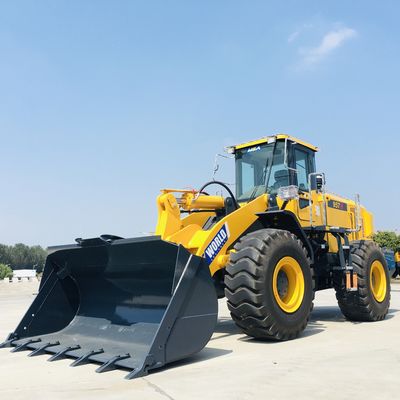 Electric Power spinge i trattori di Front End Loader Small Farm con il secchio 3m3