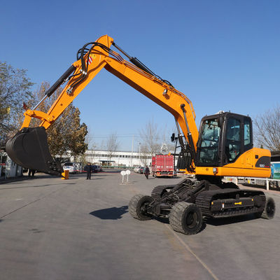Macchina di Mini Excavator Yellow Hydraulic Excavator del motore di Yuchai piccola