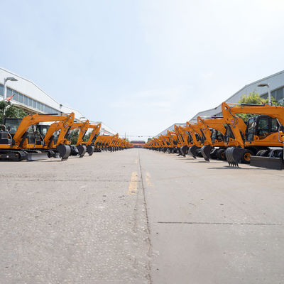 Macchina di Mini Excavator Yellow Hydraulic Excavator del motore di Yuchai piccola