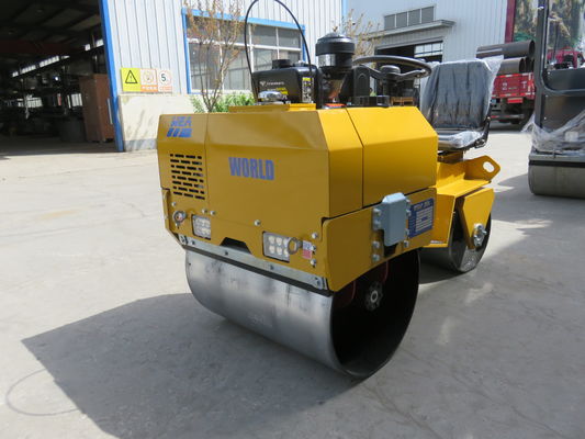 Rullo compressore doppio di guida giusto vibratorio del tamburo del rullo compressore della struttura stretta