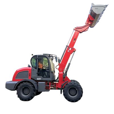 Il motore Mini Telescopic Wheel Loader With di Changchai estende l'asta del secchio