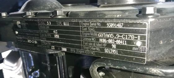 simile PC200 con Cummins Engine ha usato per il tipo movimento terra escavatore del cingolo della costruzione