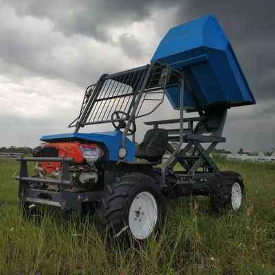 Olio di palma 4WD che raccoglie trattore con manutenzione facile