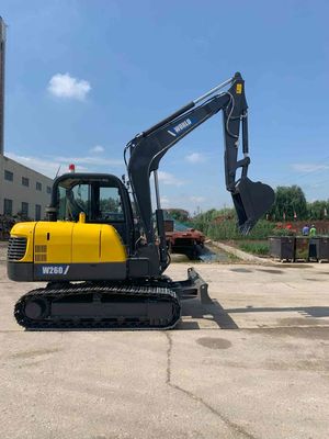 Mini Crawler Excavator 5.8*2.0*2.1m Max. Digging Radius 6.1m simili a KOMATSU PC60