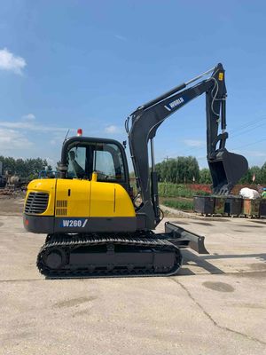 Mini Crawler Excavator 5.8*2.0*2.1m Max. Digging Radius 6.1m simili a KOMATSU PC60