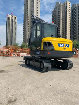6.1m Max Digging Radius Small Crawler Digger Equivalent al CAT 306 di KOMATSU PC60