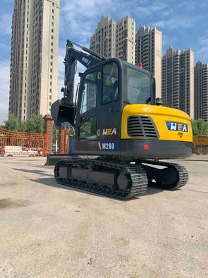 6.1m Max Digging Radius Small Crawler Digger Equivalent al CAT 306 di KOMATSU PC60