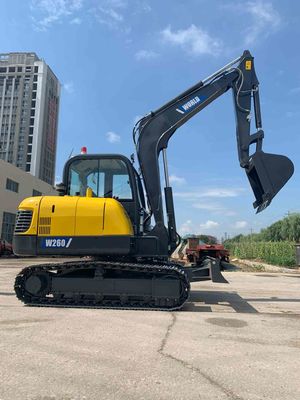 Macchina compatta dello scavo con l'equivalente di scavatura della forza del secchio 40.2KN a KOMATSU PC60