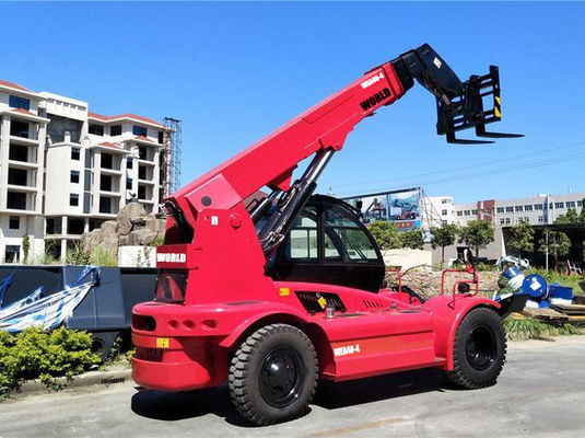 Carrello elevatore del terreno ruvido del mondo 5ton con l'operatore telescopico di certificazione