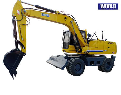 Il meccanico Wheel Type Excavator della Cina con attacca per legno o erba