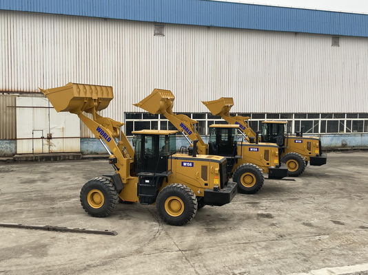 capacità del secchio del ³ di Front End Wheel Loader 3.0-3.6m di velocità stimata 2200r/min