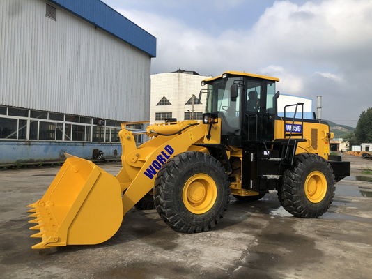 capacità del secchio del ³ di Front End Wheel Loader 3.0-3.6m di velocità stimata 2200r/min