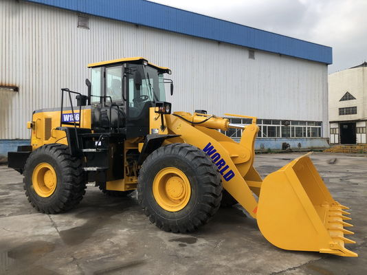 capacità del secchio del ³ di Front End Wheel Loader 3.0-3.6m di velocità stimata 2200r/min