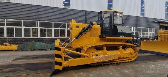Tipo 220HP del cingolo del bulldozer della pista di lubrificazione forzata con 3 viaggi inversi di andata 3