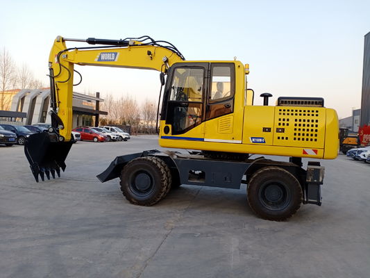 92 KW Mini escavatore a ruote con motore Max.