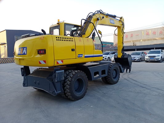 YUCHAI/YC4D125 Minicavatrice a motore con ruote con 4750 mm Max.
