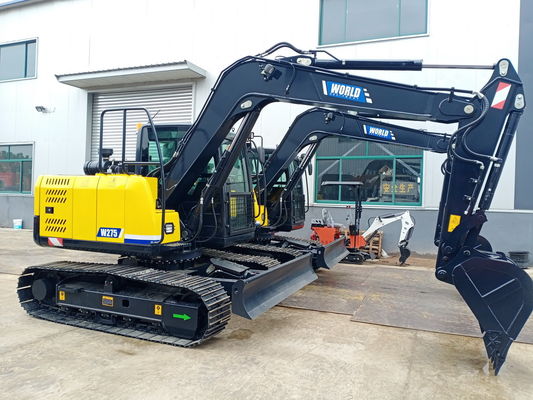 mini-crawler Excavator Breaker con velocità di oscillazione di 11 giri al minuto simile a Komatsu PC60 PC80