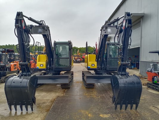 mini-crawler Excavator Breaker con velocità di oscillazione di 11 giri al minuto simile a Komatsu PC60 PC80